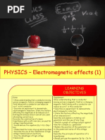 Physics 32 - Electromagnetic Effects 1