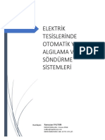 Elektrik Tesislerinde Otomatik Söndürme Sistemi Tasarım Makale_v3 28.08.2018