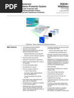 1MRB520308-BEN B en Numerical Station Protection System REB500-REB500sys
