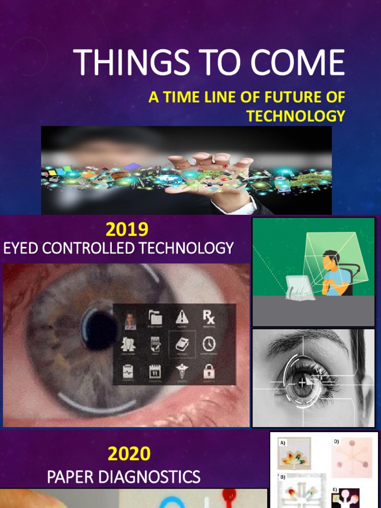 Future Technology Timeline 2019-2050 | PDF