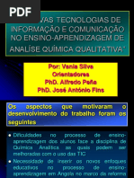 As TIC No Ensino-Aprendizagem Da Análise Química Qualitativa