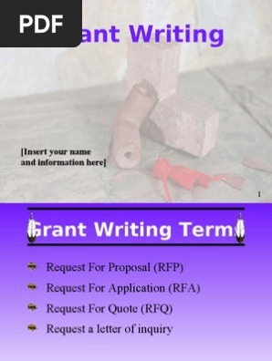 Grant Writing (Formatted)