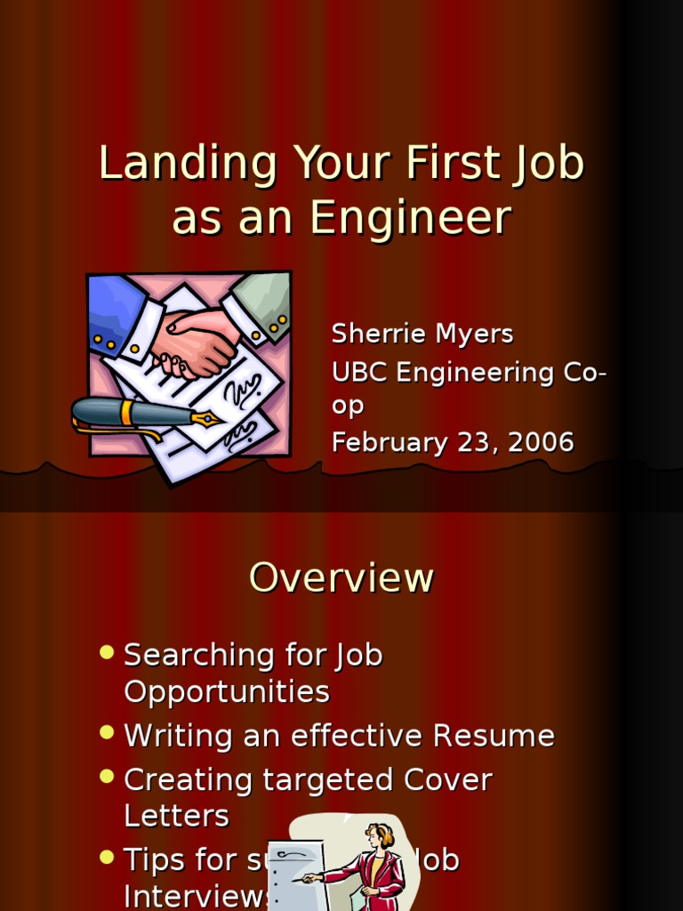 Resume Cover Letters Interviews For Engineers | PDF | Résumé | Employment