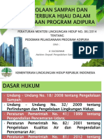 PEDOMAN PELAKSANAAN PROGRAM ADIPURA