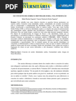 1992 Os Conceitos de Surdez e Identidade Surda Uma Introducao