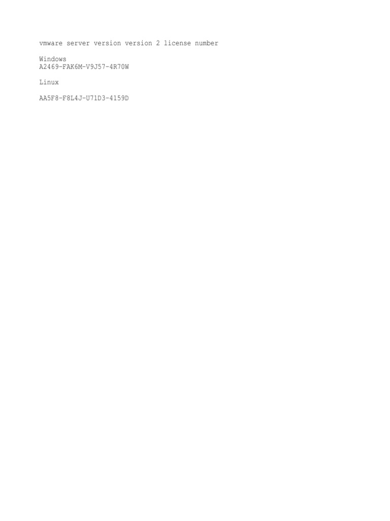 Vmware License 2 | PDF