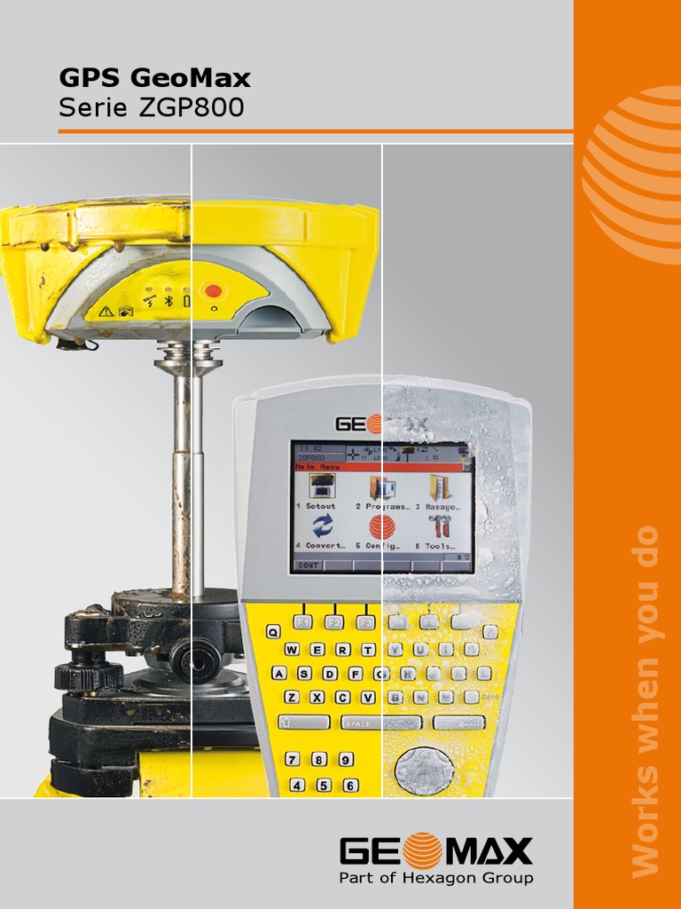Geomax Zgp800 Bro - Es | PDF | Sistema de Posicionamiento Global ...