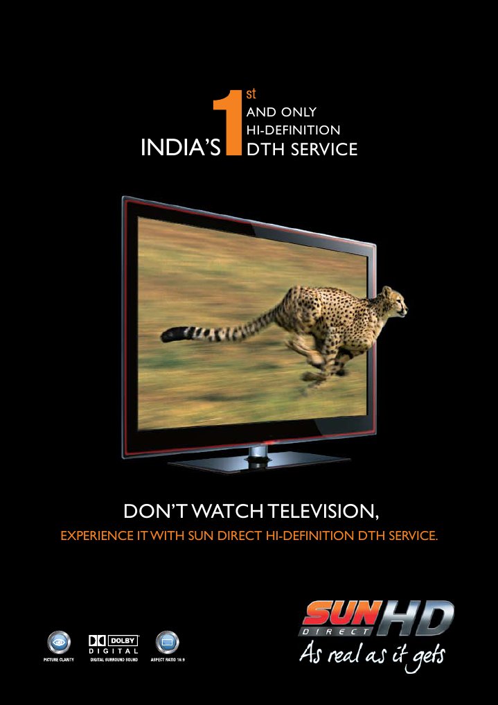 Sun Direct HD | PDF | Digital Television | High Definition Television