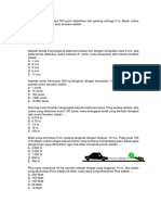 Latihan Soal Usaha Energi