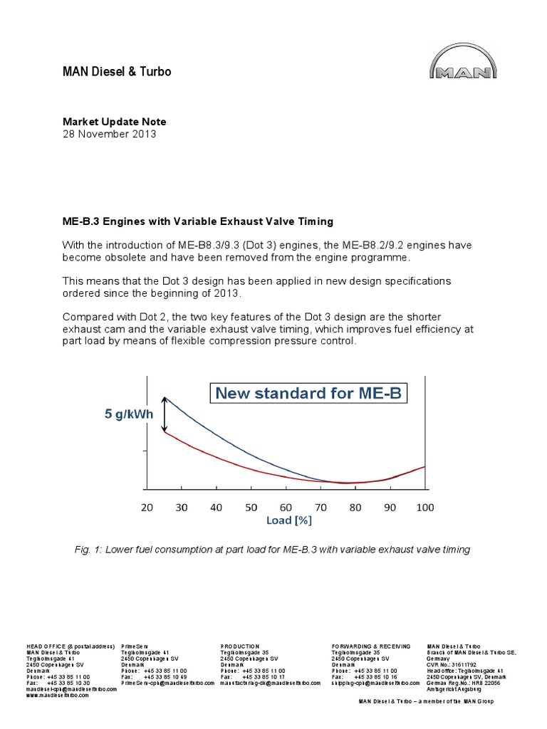 ME-B Engine Variable Exhaust Timing | PDF | Diesel Engine | Turbocharger