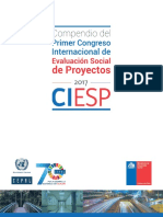 Compendio Del Primer Congreso Internacional de Evaluación de Proyecto Social S1800424 - Es