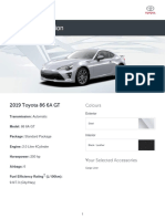 Toyota Build and Price 2019 86 6A GT PDF