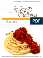 Pasta Italianas