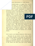 Freytag's Technique of The Drama - The Construction of The Drama V The Five Acts