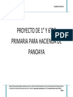 Hacienda Panoaya - Primaria 1 A 6 - Proyectos