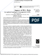 Peterson and Fleet (2004) The Ongoing Legacy of RL Katz