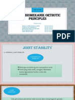 Bacis Biomechanik Orthotics Principles