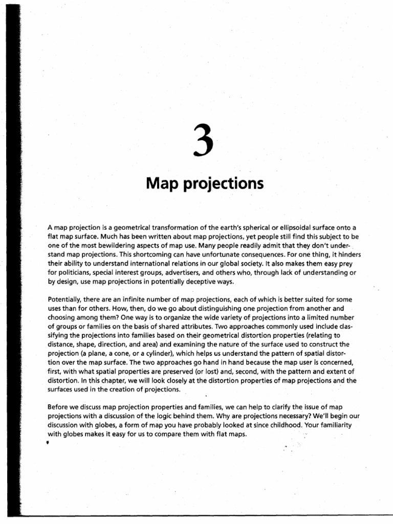 Understanding Map Projections and Distortion | PDF | Tangent | Geodesy