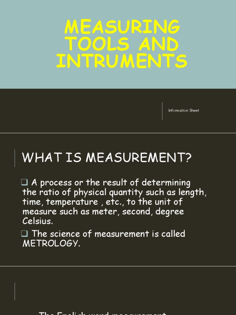 Electrical Measuring Tools Overview | PDF | Electric Current | Electricity