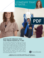 P 300 Ceiling Lift Brochure Handicare PDF