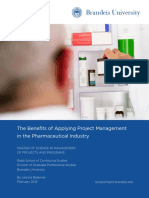 Pharma and Project Management
