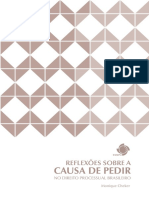 CHEKER, Monique. reflexões Sobre a Causa de Pedir. No direito processual brasileiro. Brasília, ESMPU, 2014.pdf