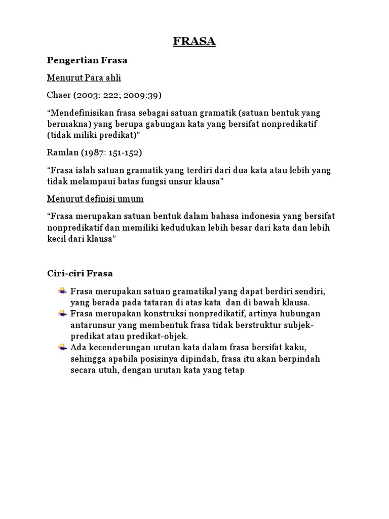 Contoh Frasa Pronominal - Simak Gambar Berikut