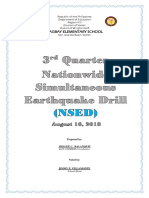 Hagbay Elementary School NSED 3rd Quarter 2018