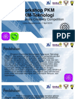 PKM - PKM-Teknologi Dan PKM-Karsa Cipta
