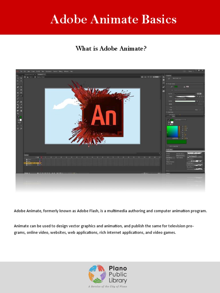 Animate Basics | PDF | Adobe Flash | Animation