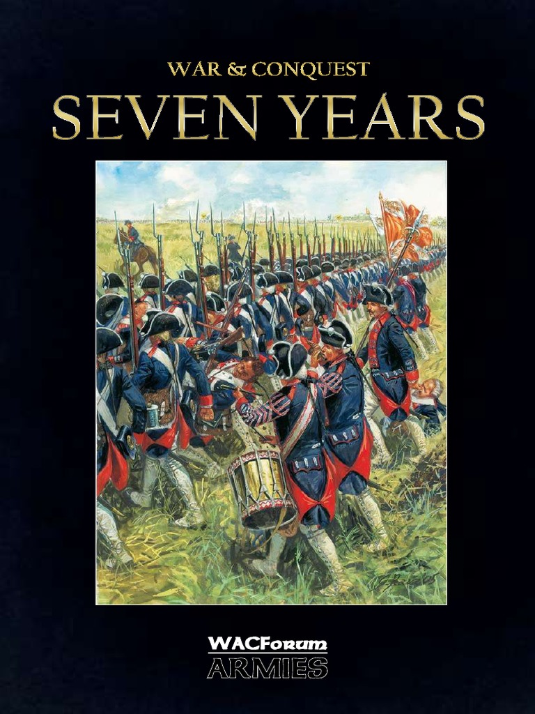 WAC Armies Book Seven Years V1 | PDF | Kingdom Of Prussia | 2nd Millennium  Conflicts, image size:768x1024