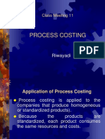  Process Costing