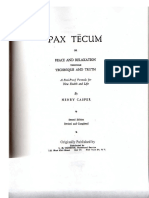 PaxTecumOrPeaceAndRelaxationThroughTechniqueAndTruth PDF