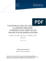 Estimación de Los Beneficios de Realizar Una Coordinación Digital de Proyectos Con Tecnologías BIM