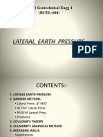 Lateral Earth Pressures MITS-Shivvy