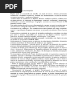 Gestão de Projetos - Conceitos Gerais