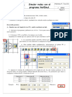 Simular Redes Con El Programa NetEmul - PDF