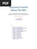 HowToRepresentYourselfBeforeTheIRS PDF