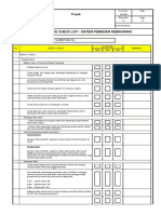 Checklist Pemeriksaan Sistem Hydrant