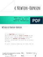 Método de Newton-Raphson PDF