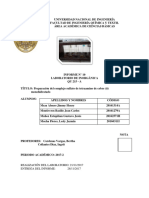 Realización Del Laboratorio: 21/11/2017 Entrega Del Informe: 28/11/2017