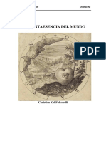 La Quintaesencia Del Mundo PDF