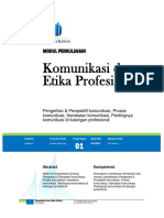 MODUL PERKULIAHAN Komunikasi Dan Etika Profesi PDF