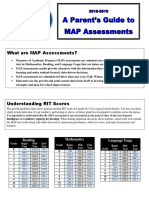 2018-2019 map parent guide