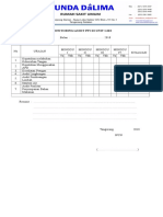 Form Audit Unit Gizi