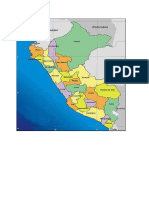 El Mapa Del Peru de Chile de Argentina de Brasil