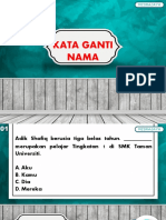 Kata Ganti Nama