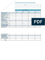 Matriz de Selección de Mercado