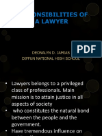 Responsibilities of A Lawyer