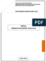 Pembuatan Keripik Ikan Lele